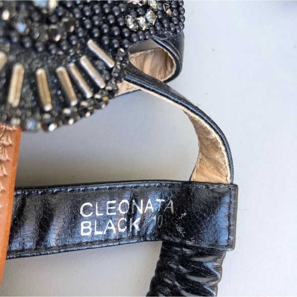 Patrizia By Spring Step Cleonata Rhinestone Thong Sandals. Size 10. - Picture 6 of 8